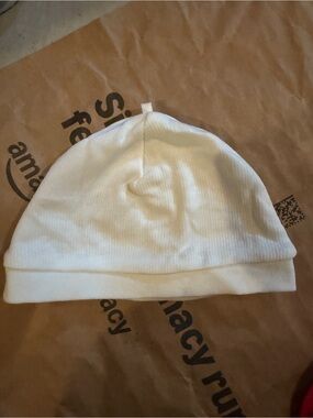 Old Navy Kids Cream Knit Beanie